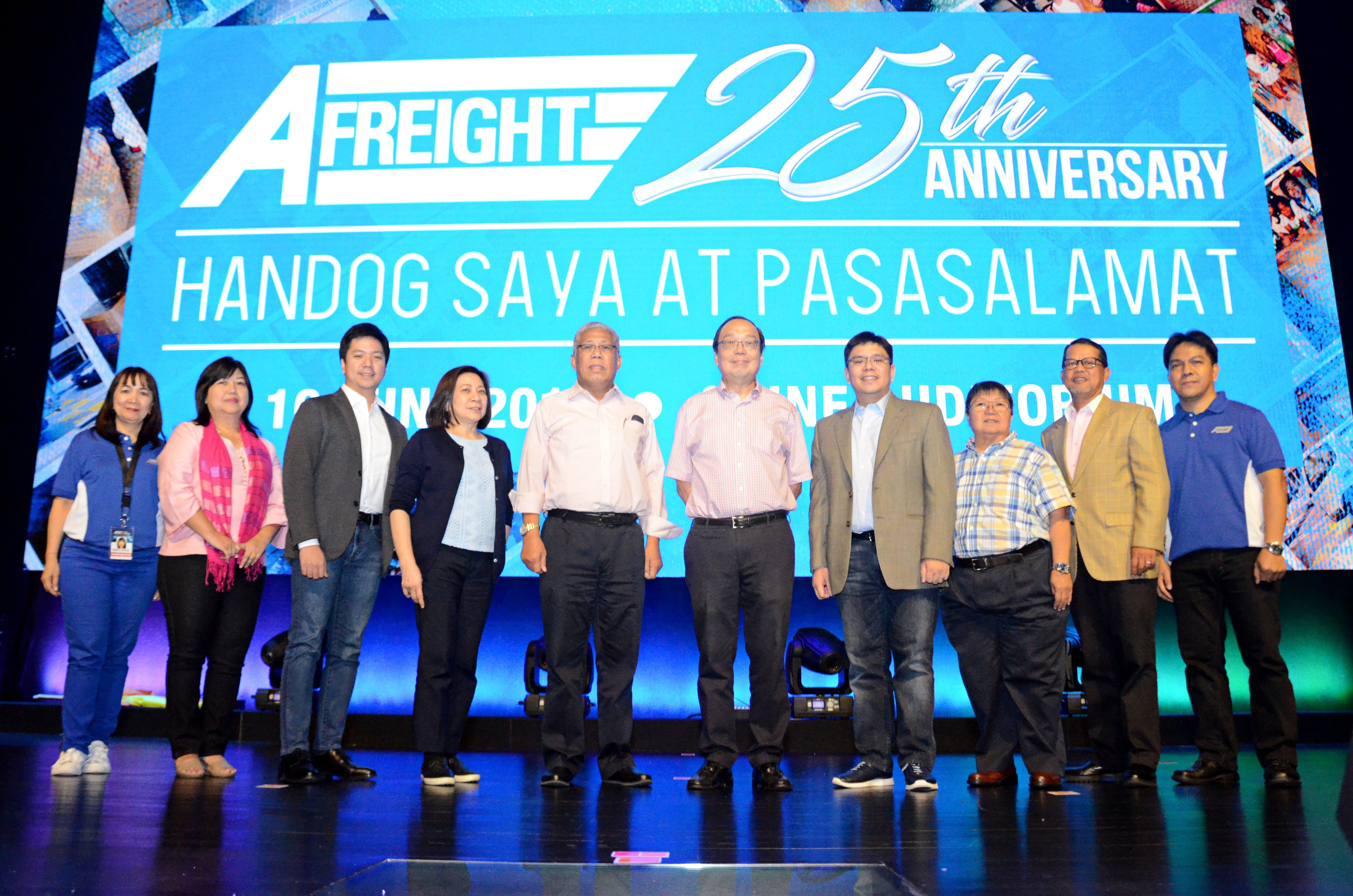 AFreight celebrates 25 years in Singapore